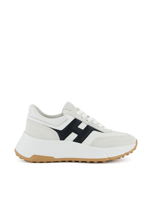 Sneakers Hi-Fi in pelle