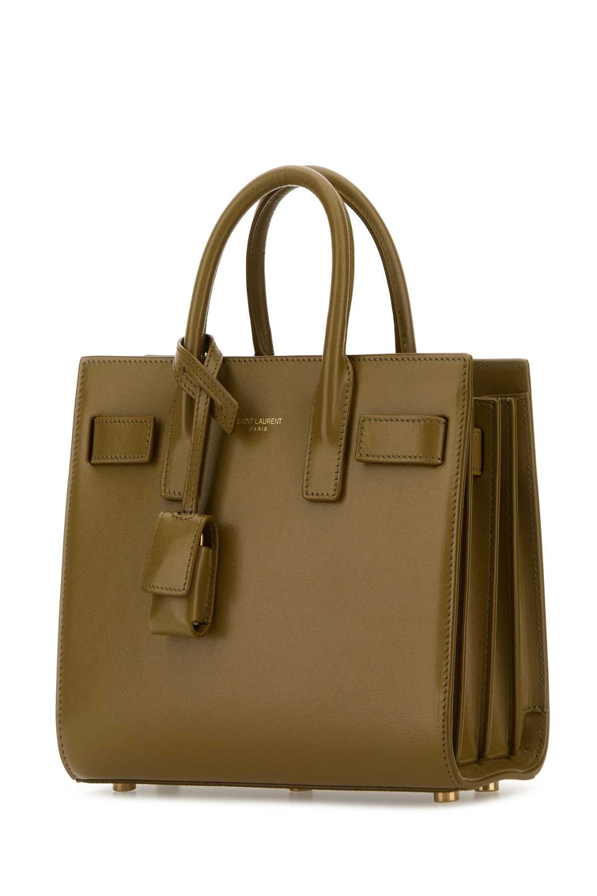 SAINT LAURENT YSL BO SDJ NANO For Women Exterior: 100% Calf Lining: 100% Leather Finishing: Antiqued golden brass