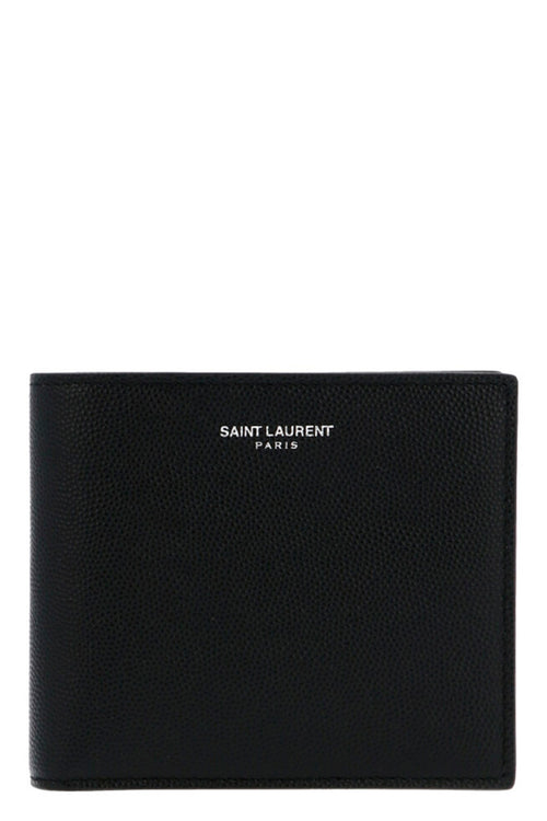 SAINT LAURENT 'East/West' wallet For Men 100% leather