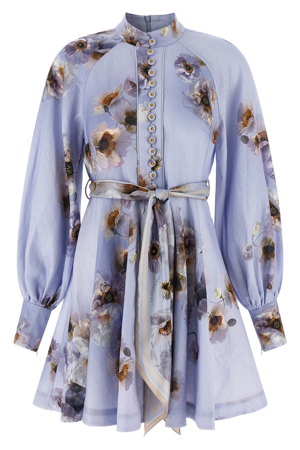 ZIMMERMANN 'Hypnotic Buttoned' dress For Women 100% linen