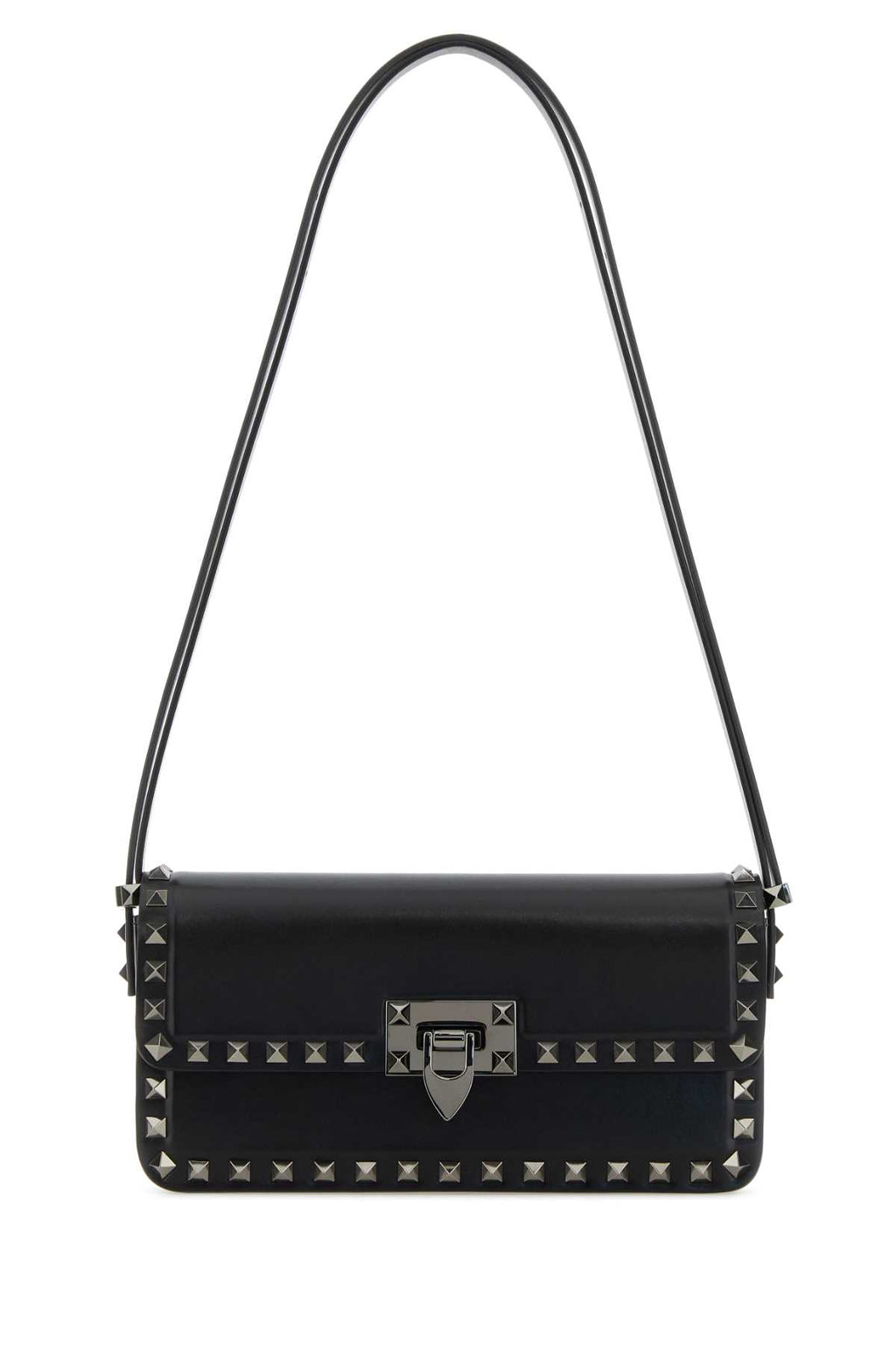VALENTINO GARAVANI BORSA For Women Exterior: 100% Leather Lining: 100% Leather Finishing: Ruthenium