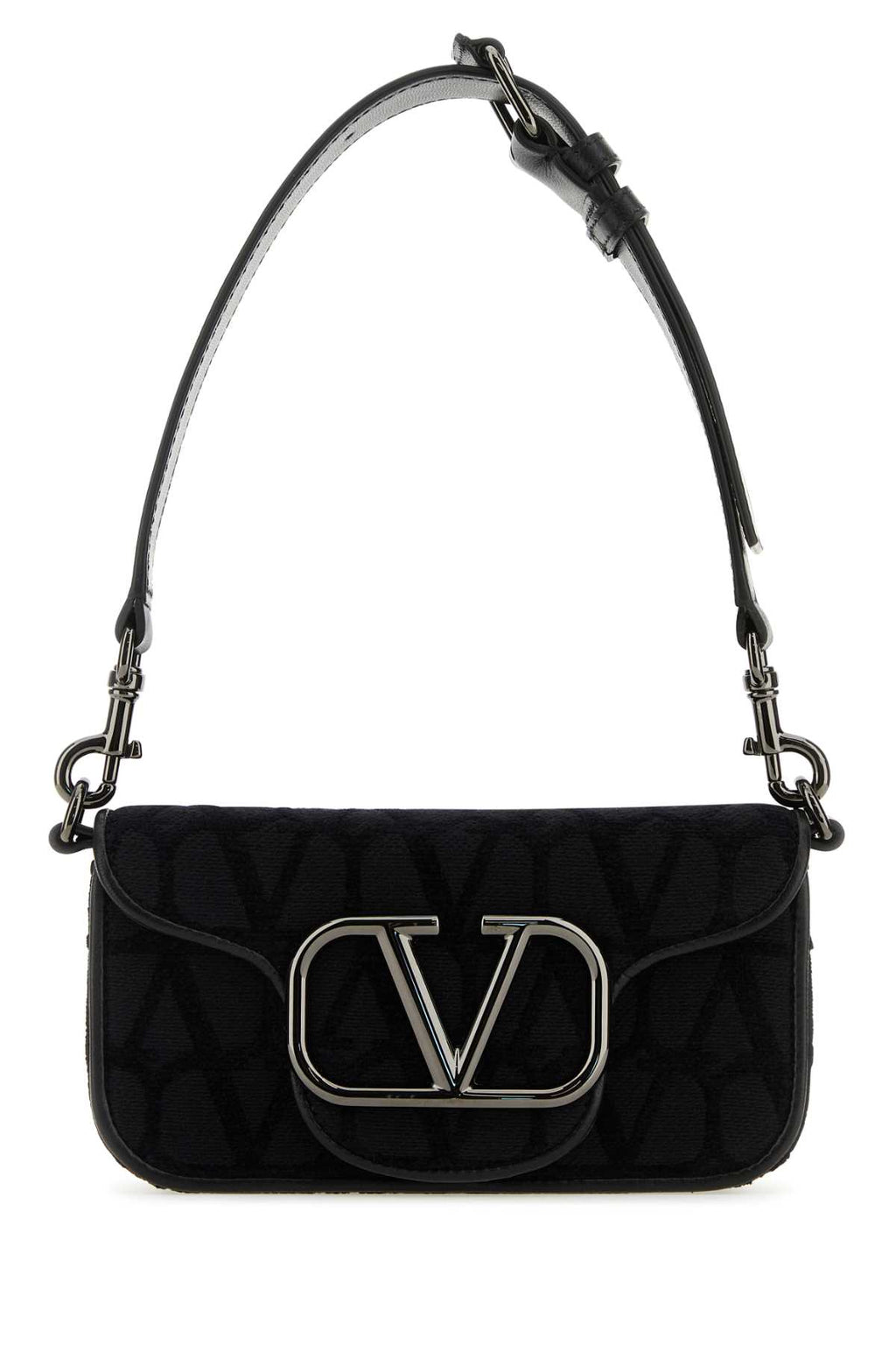 VALENTINO GARAVANI BORSA For Men Exterior: 100% Fabric 100% Leather Interior: 100% Leather Finishing: Ruthenium