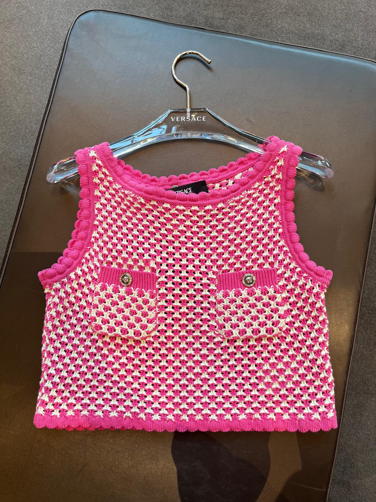 Crochet Knit Tank Top
