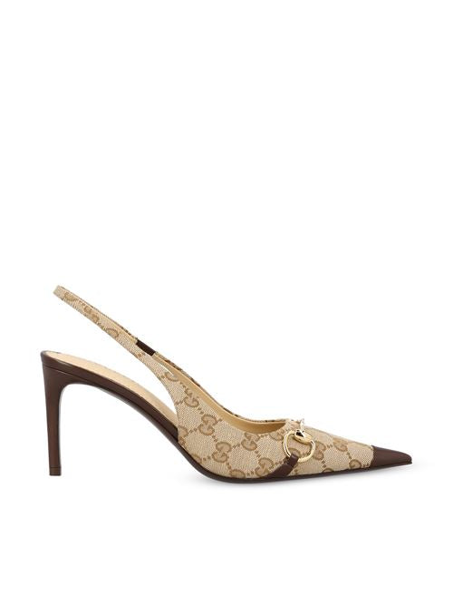 Slingback realizzate in tessuto