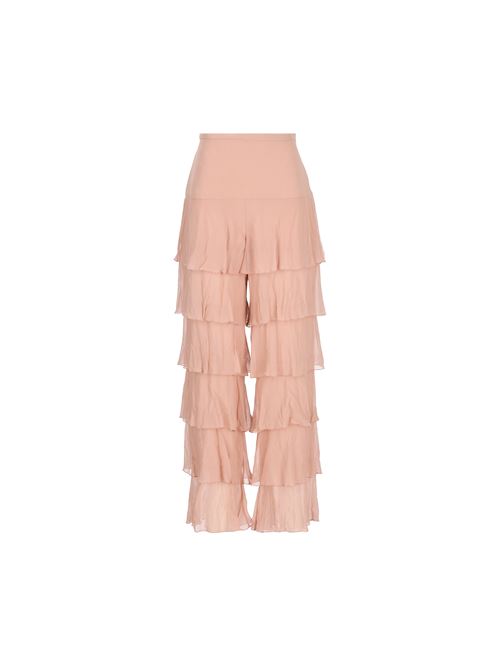Pantaloni realizzati in seta