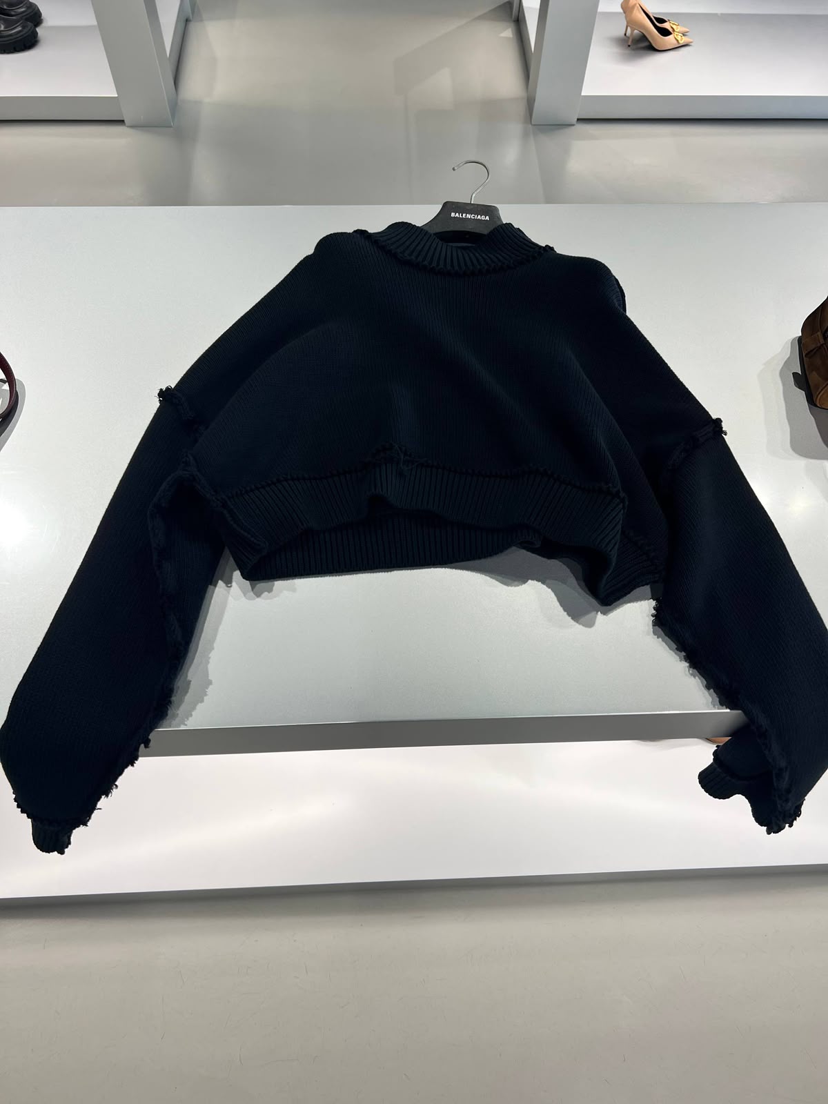 Destroyed Crewneck Sweater