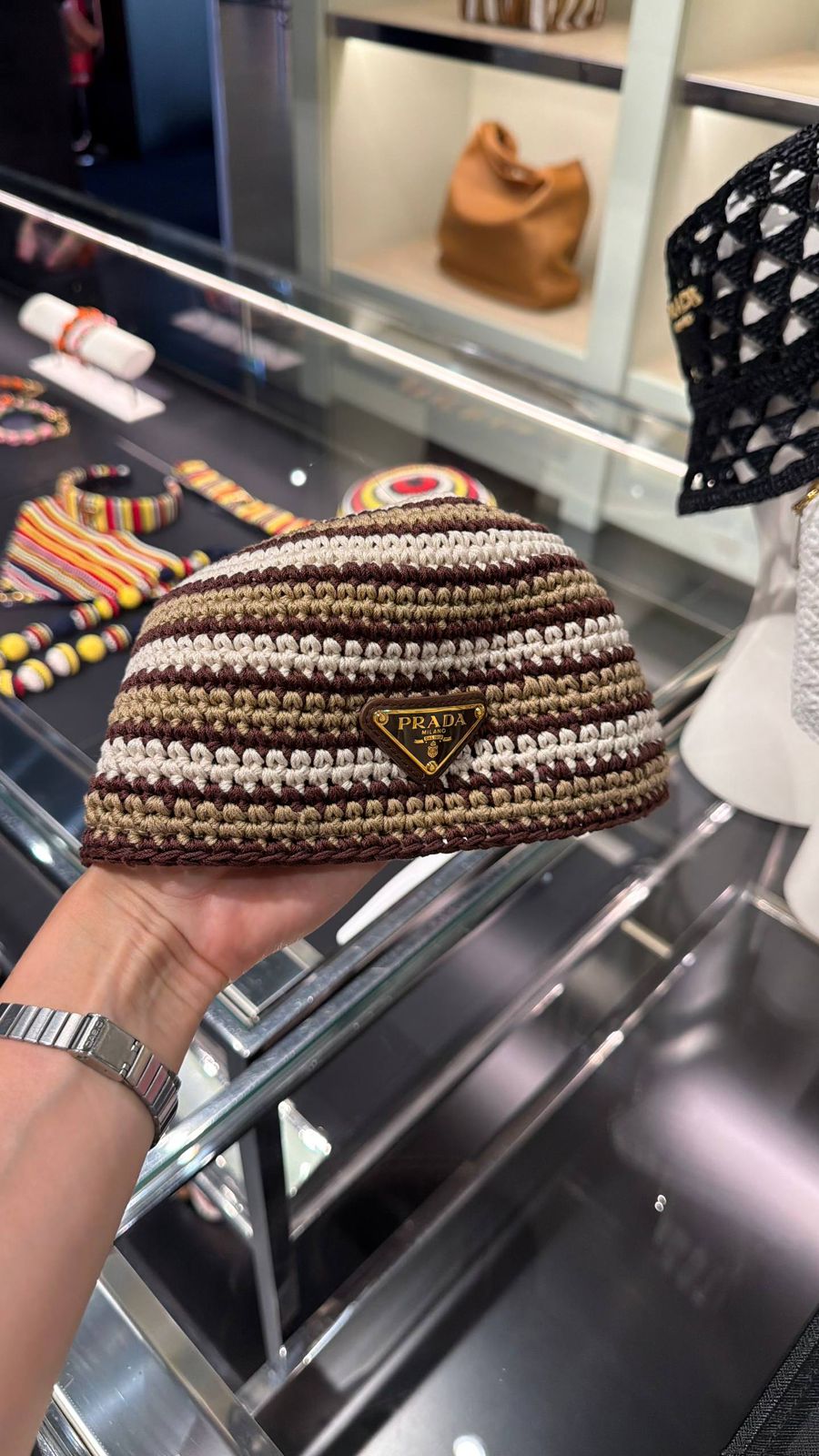 Crochet bucket hat