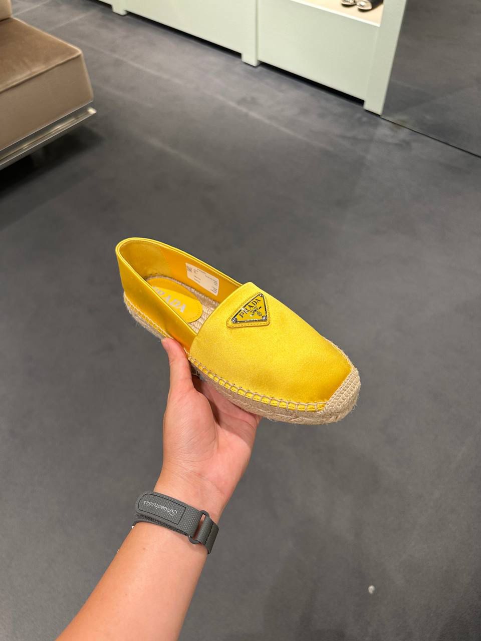 Satin Espadrilles