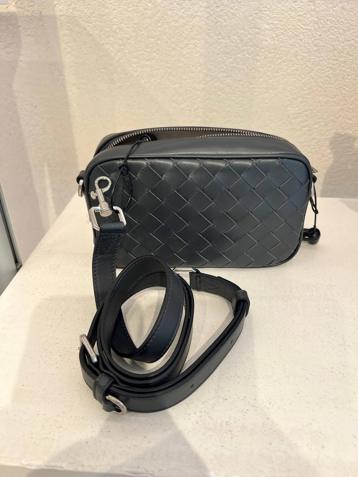 Intrecciato Camera Bag