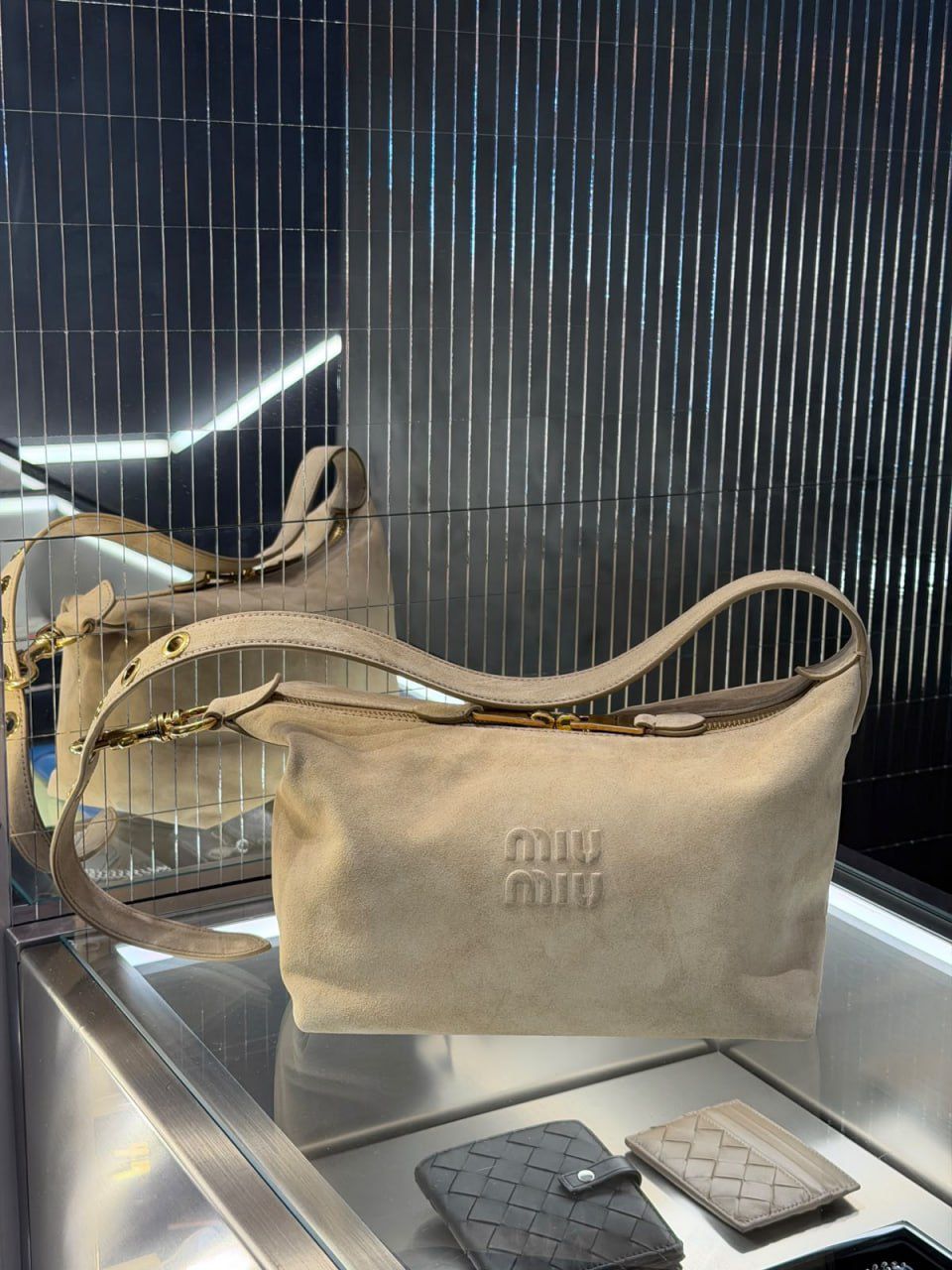 Suede Shoulder Bag