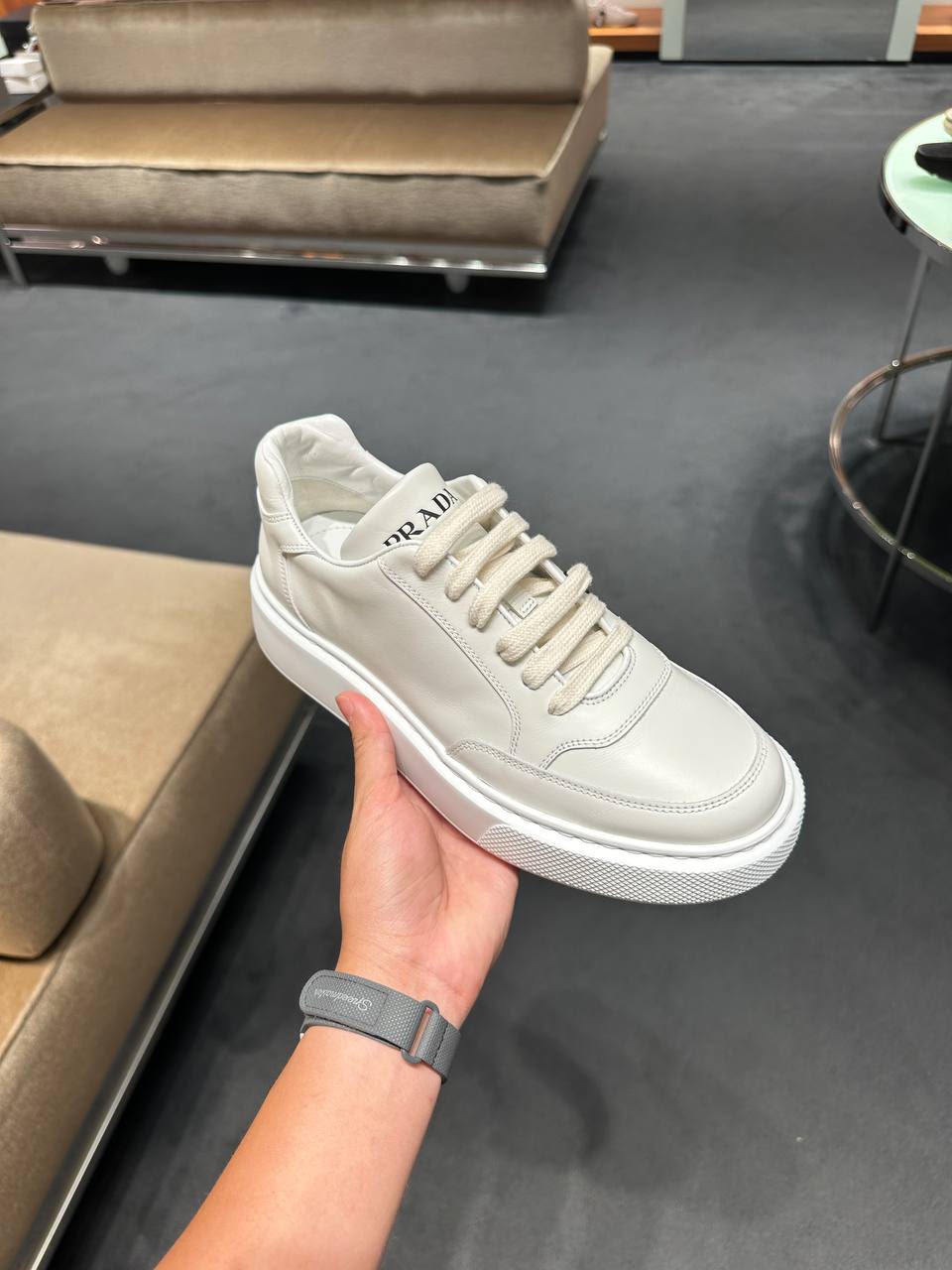 Downtown Leather Sneakers
