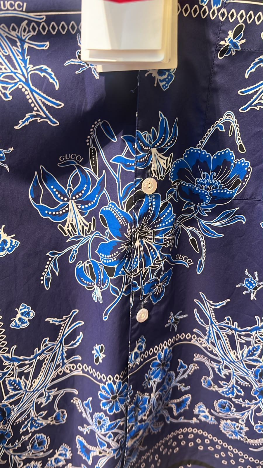 Floral Print Bowling Shirt