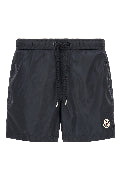 Logo patch swim shorts
