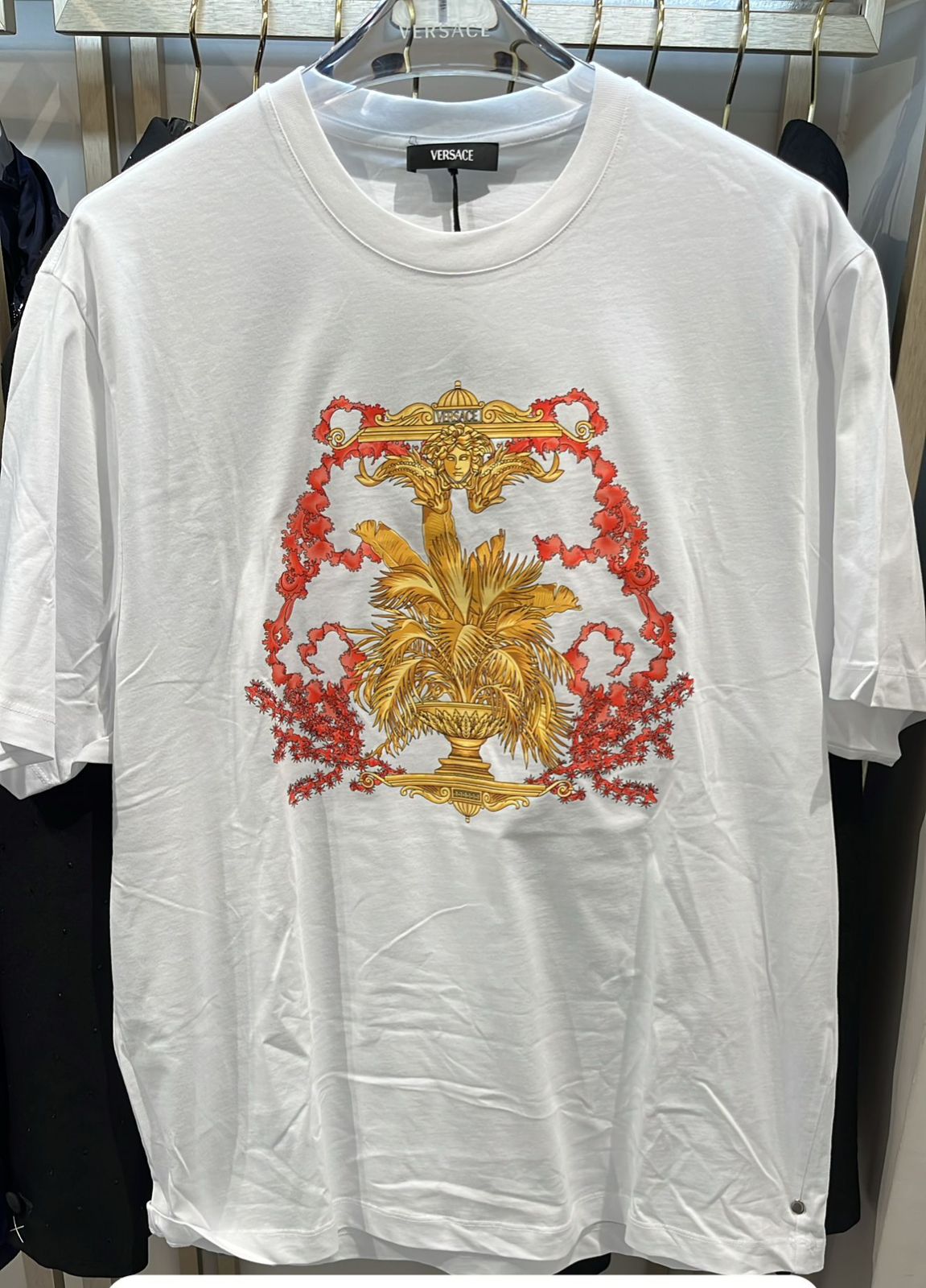 Medusa Tropical Print T-Shirt