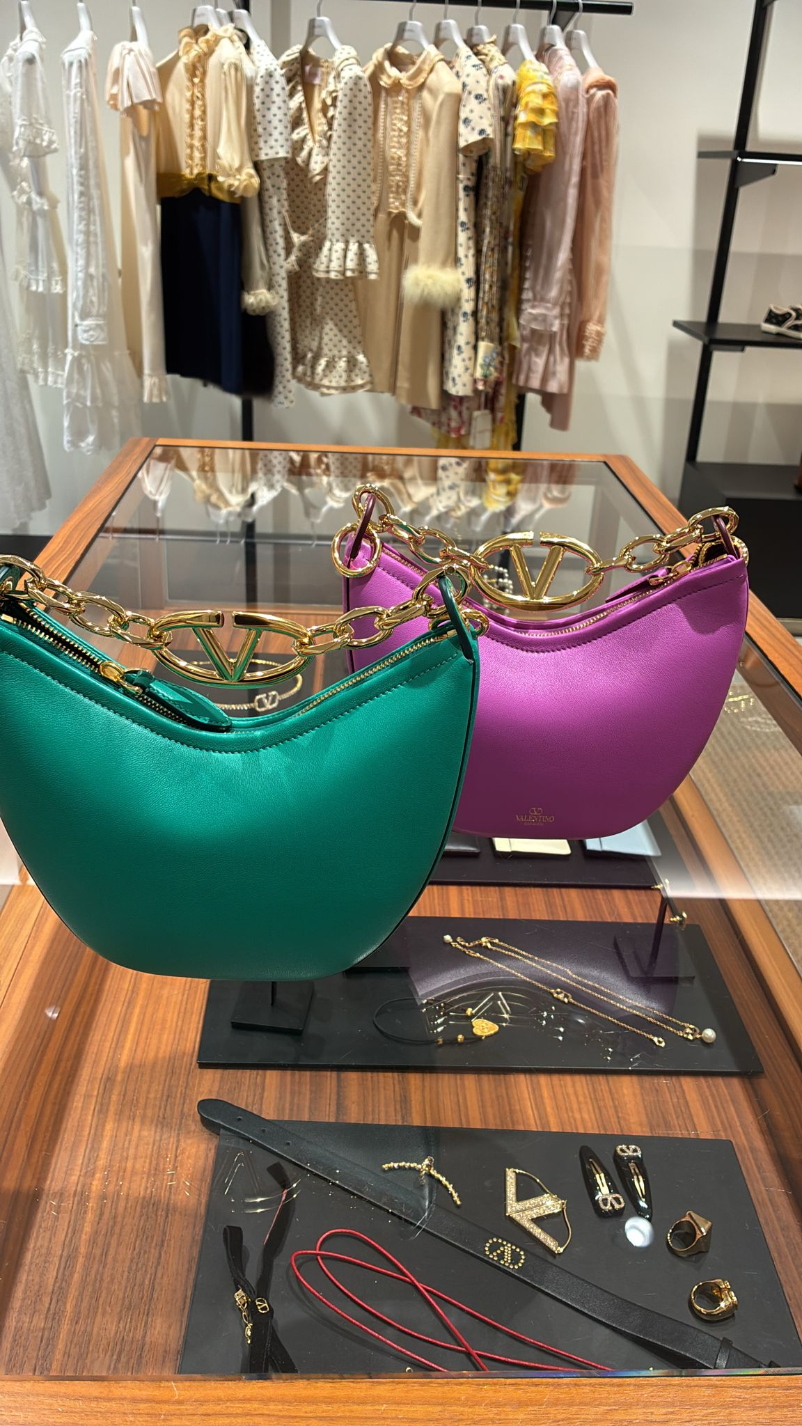 Garavani VLogo Moon Small Hobo Bag