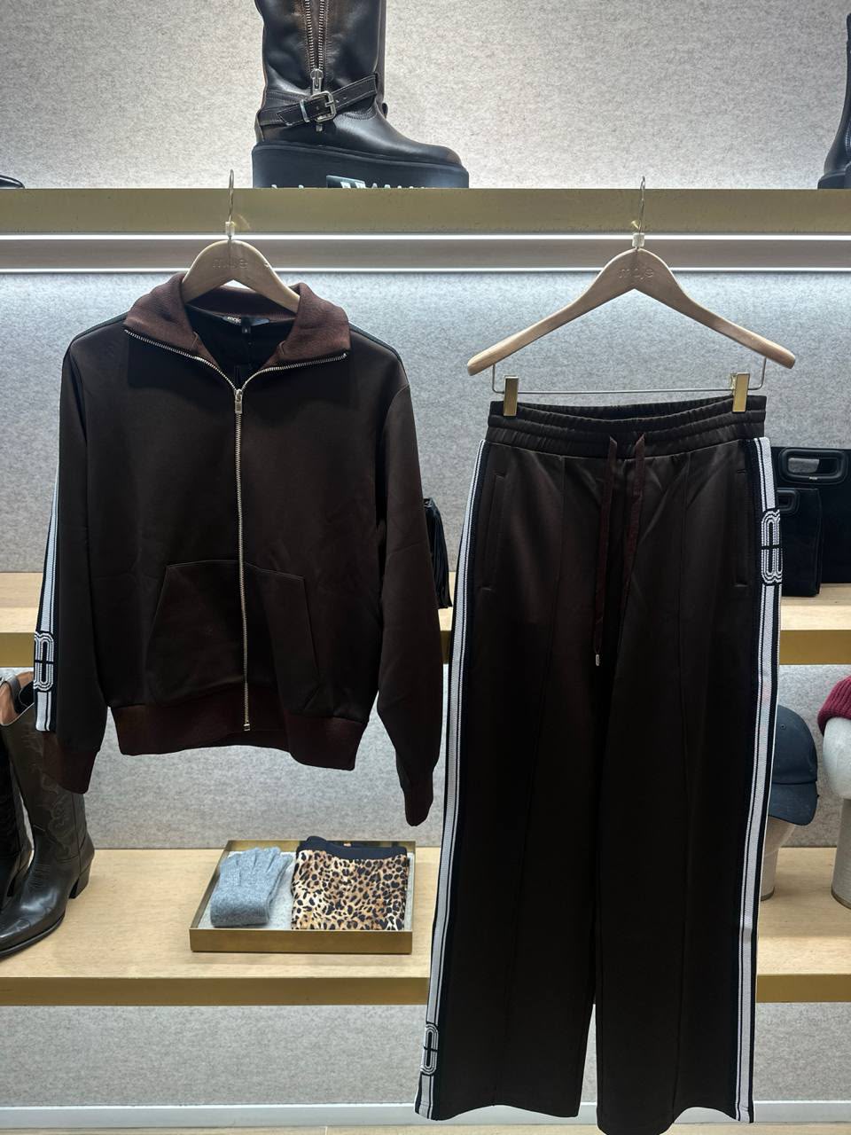 Logo-Tape Tracksuit Set