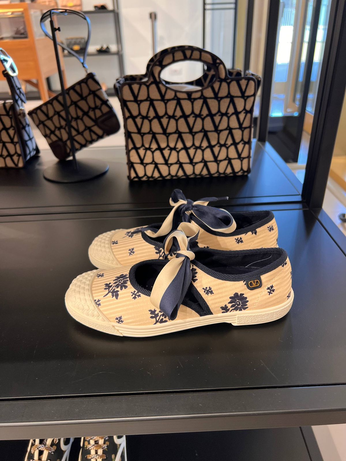 Valentino Garavani Canvas Ballet Sneakers