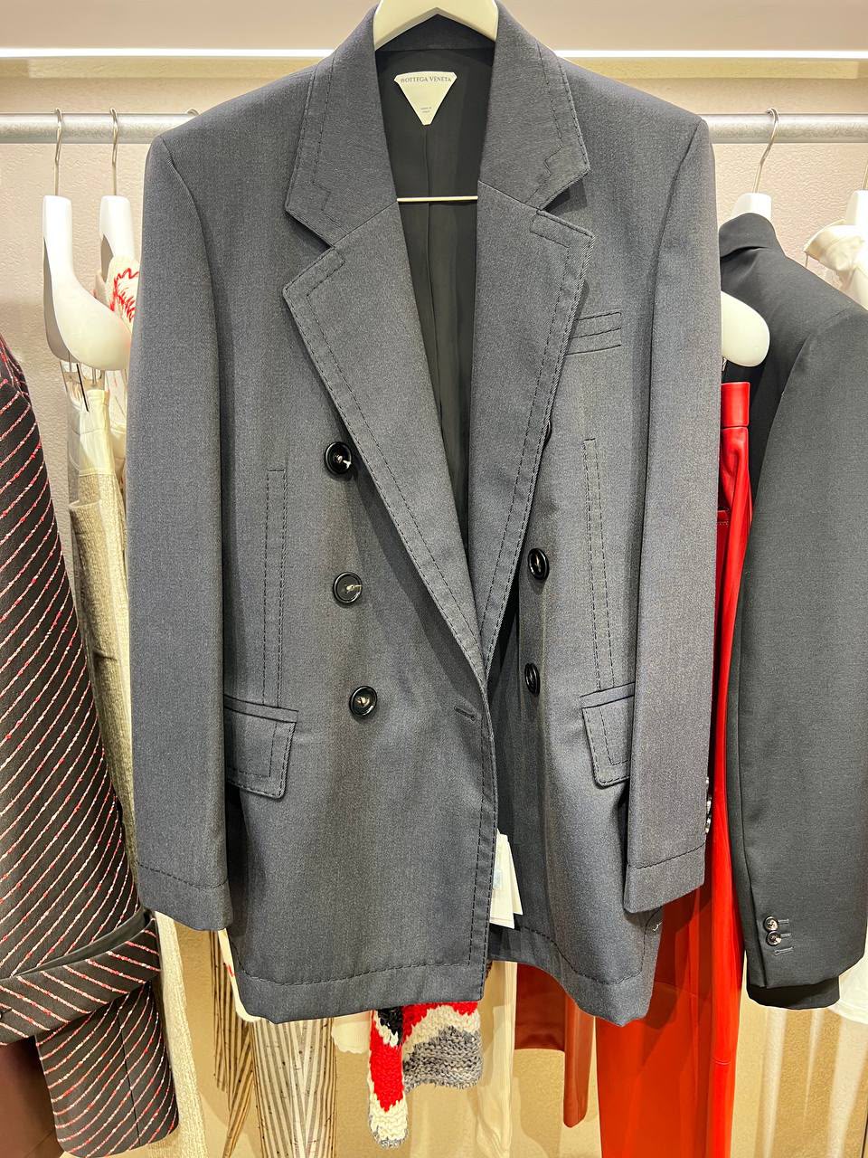Double-Breasted Wool Blazer