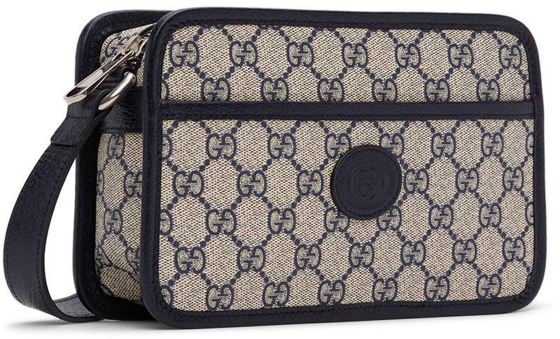 GG Supreme Interlocking G Mini Bag