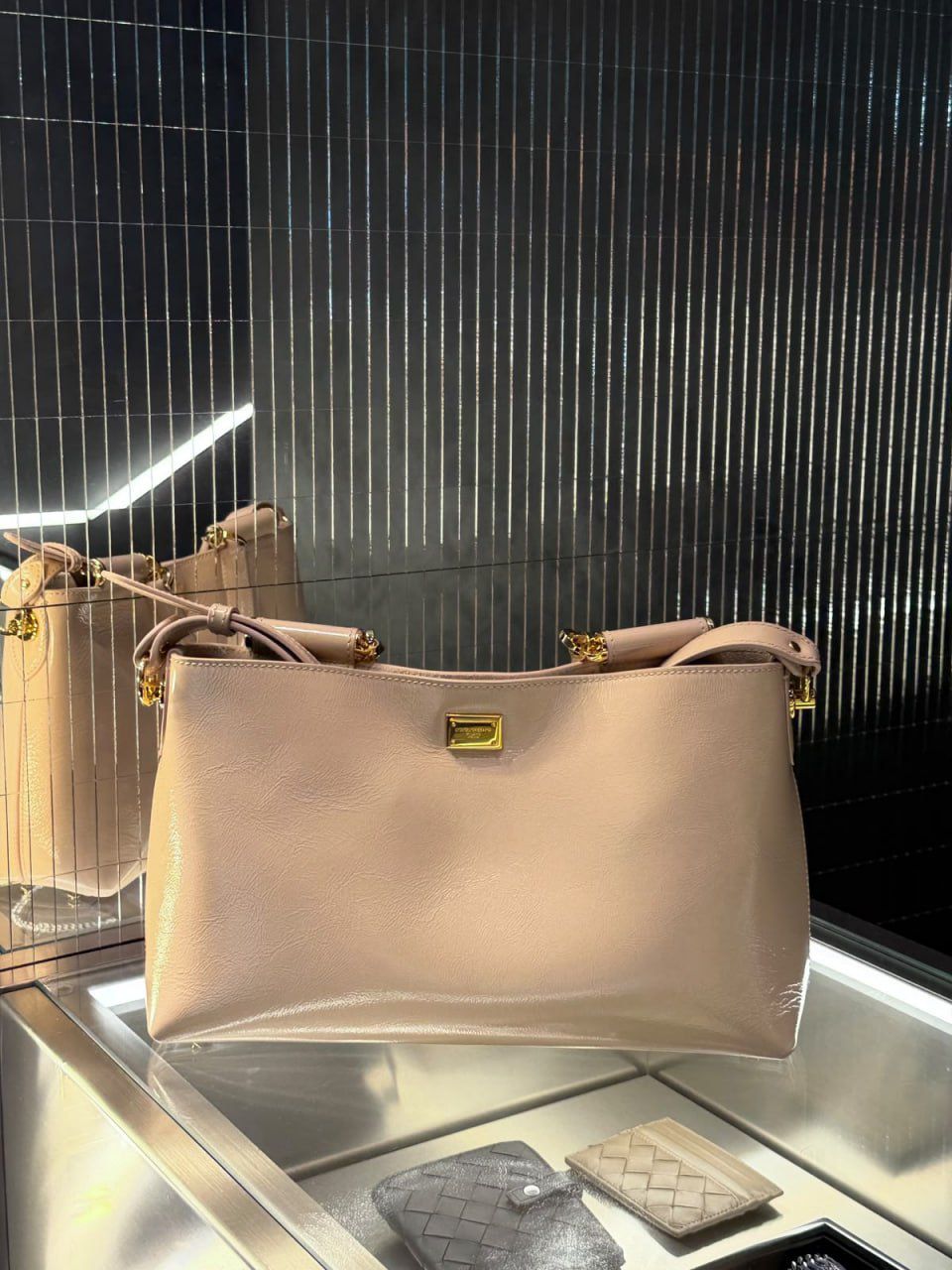 DG Logo Bag in Patent Leather