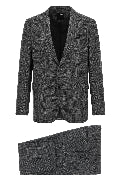 Square flannel dress