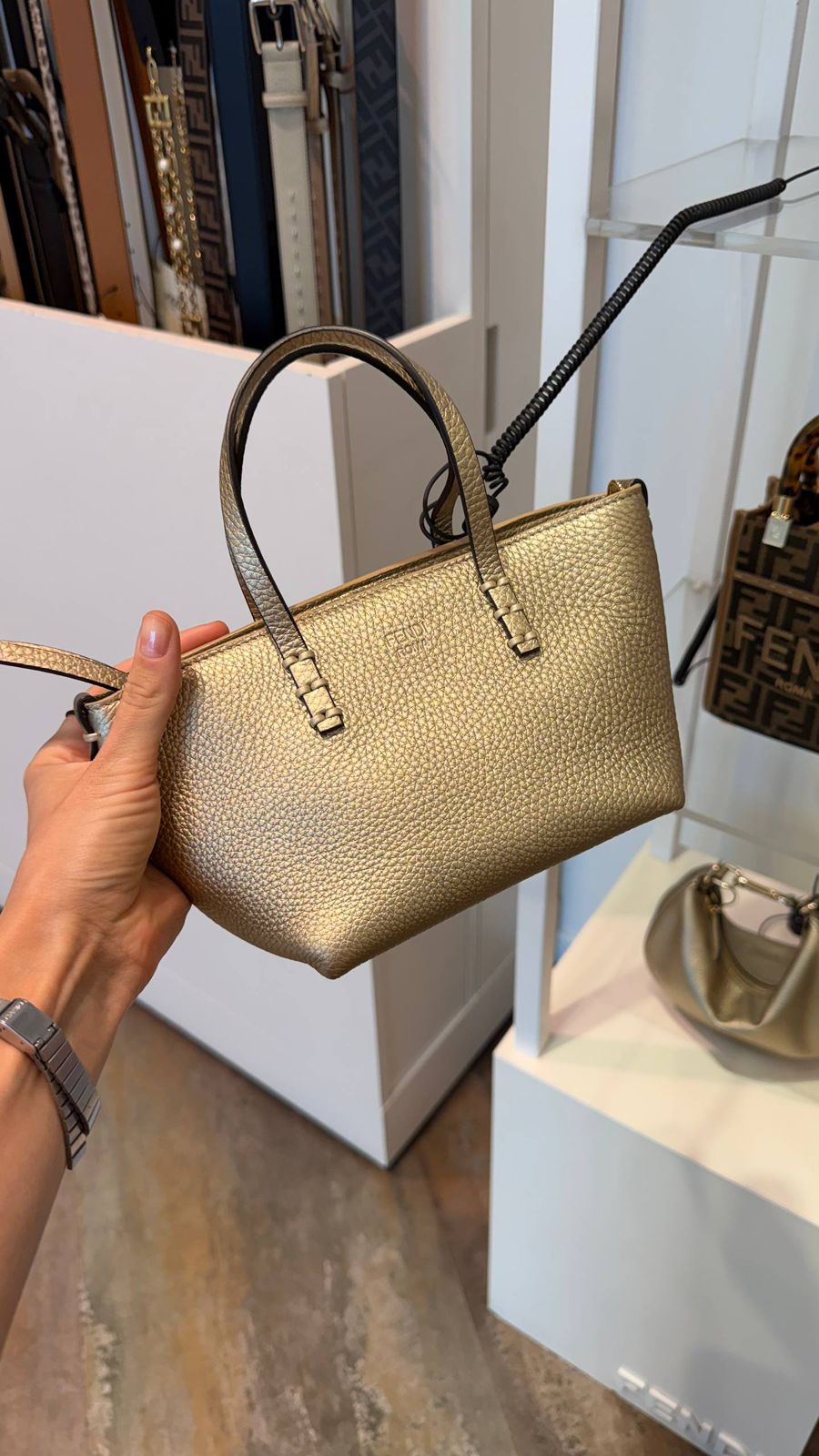 Fendi Sunshine Mini Tote