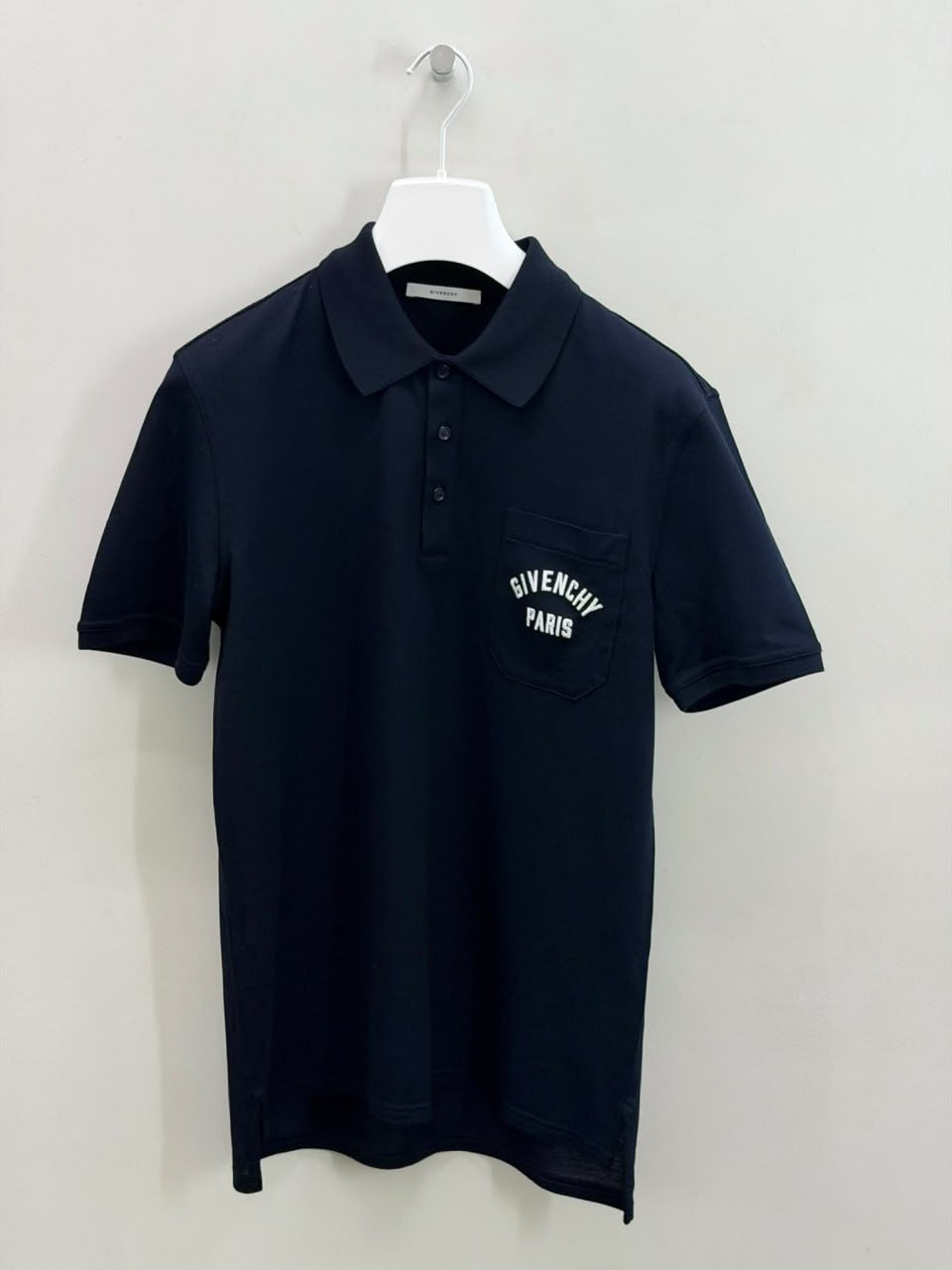 Paris Logo-Embroidered Polo Shirt