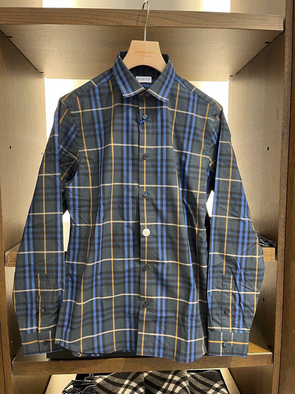 Check Cotton Poplin Shirt