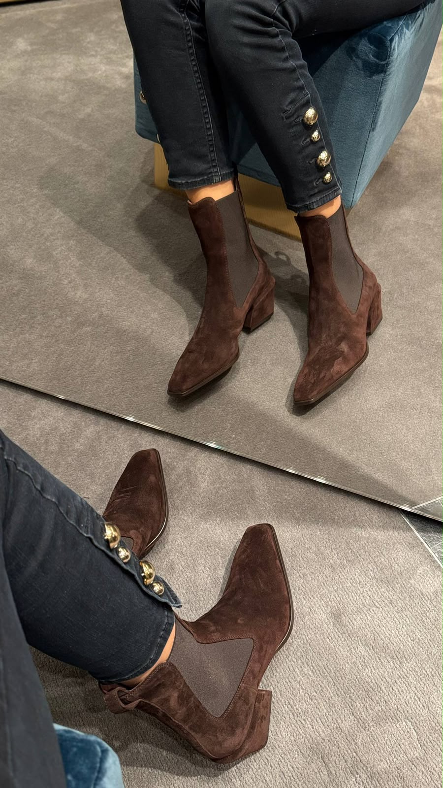 Suede Chelsea Boots