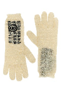 'Numeric signature MM6' gloves