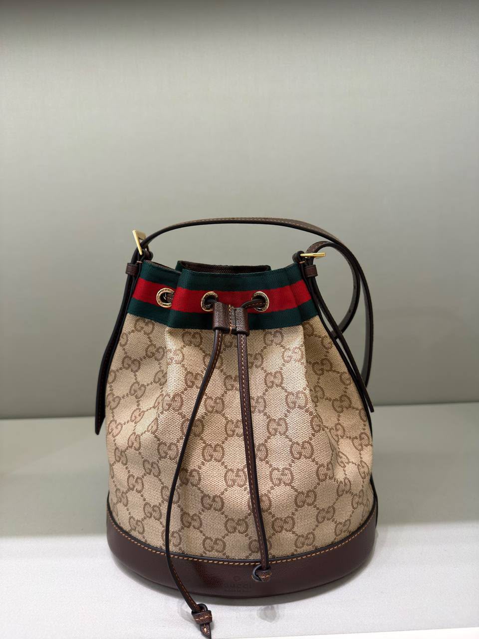Ophidia GG small bucket bag