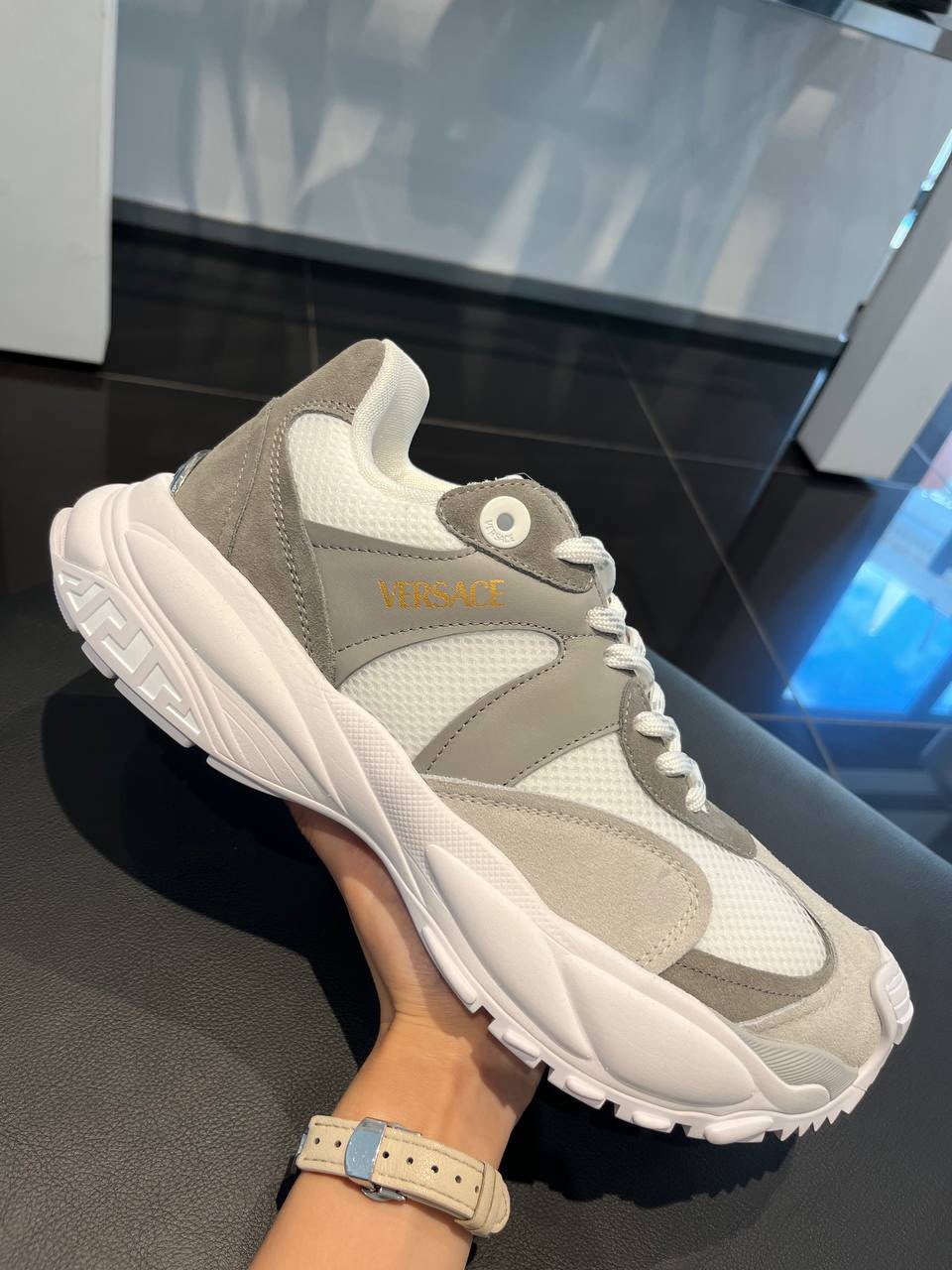 Greca Cushion Sneakers