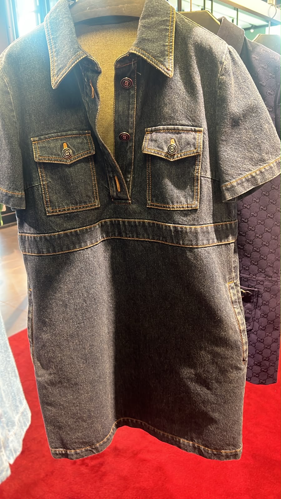 Denim Mini Dress