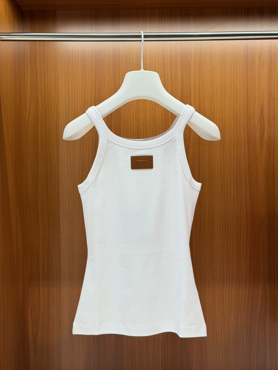 Ribbed Cotton Tank Top