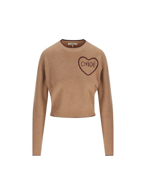 Pullover realizzato in maglia di lana