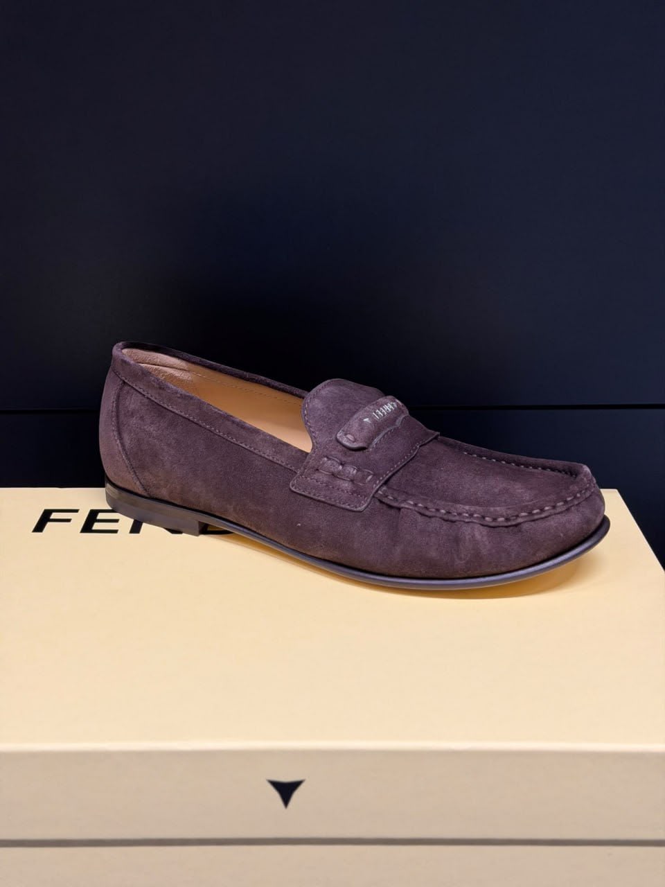 Suede Loafers