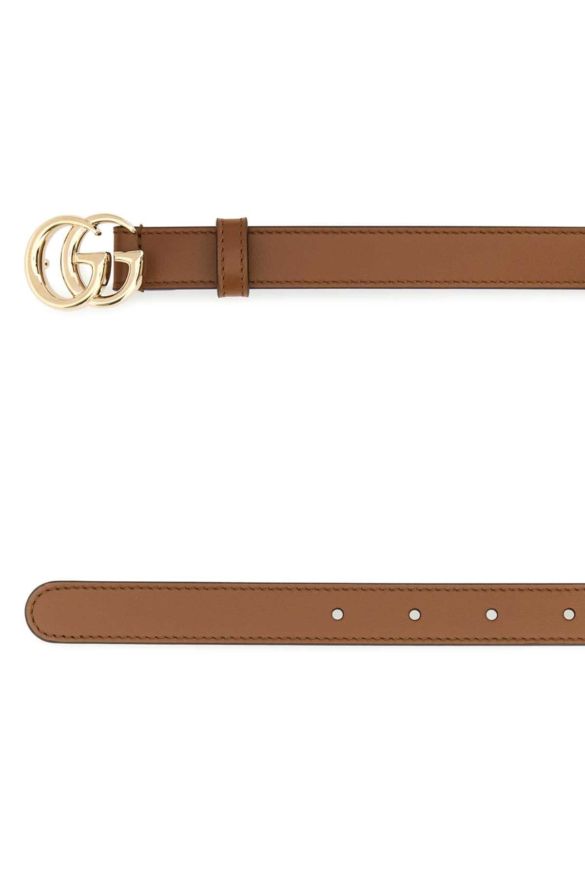 GUCCI WBELT W.20 GG MAR PLUTONE CALF For Women 