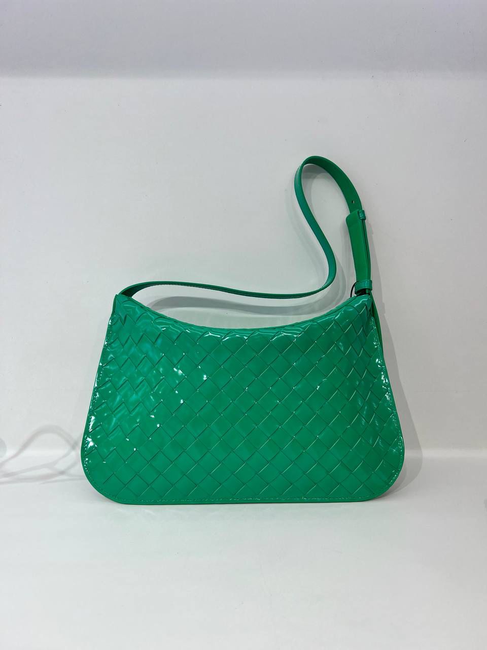 Brushed Intrecciato Shoulder Bag