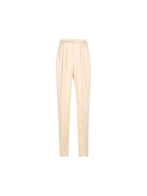 Pantaloni realizzati in seta