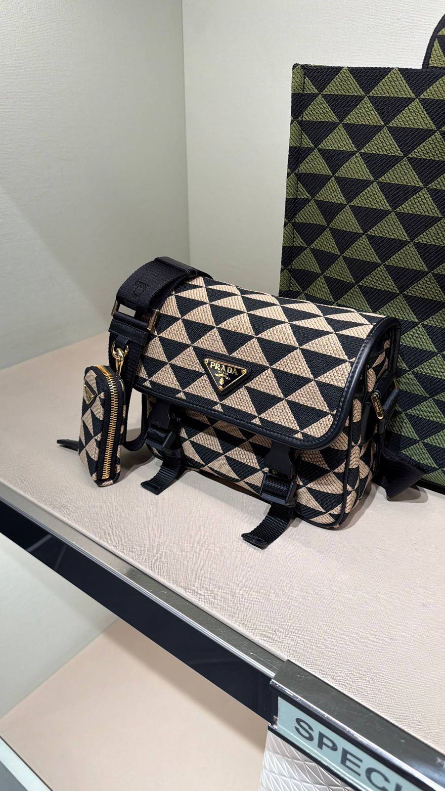 Symbole Small Fabric Shoulder Bag
