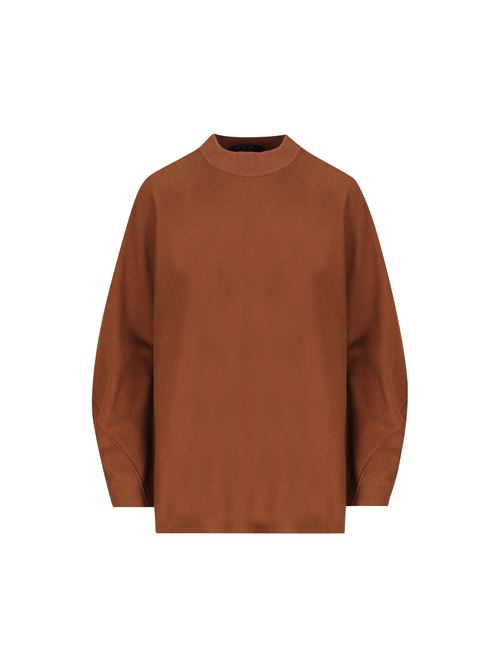 Felpa realizzata in cotone e cashmere