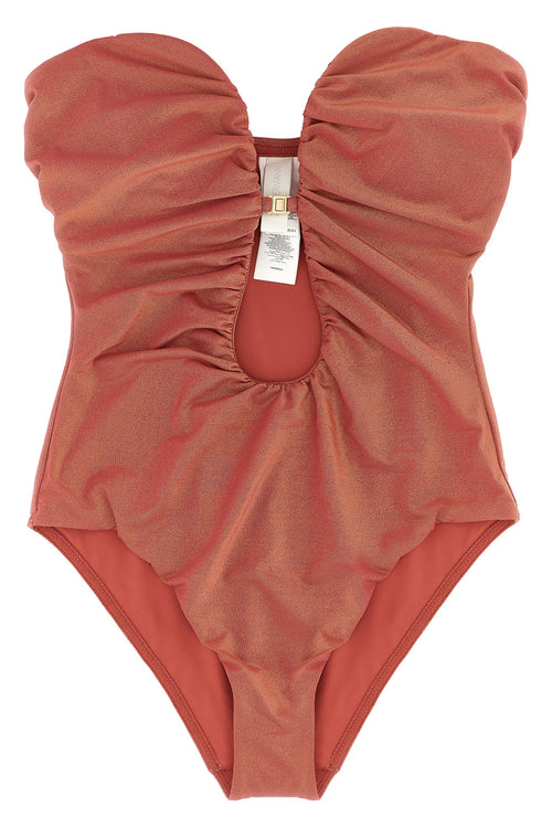 ZIMMERMANN 'Rhiannon Deep Plunge' one-piece swimsuit For Women 51% nylon 25% me 24% sp