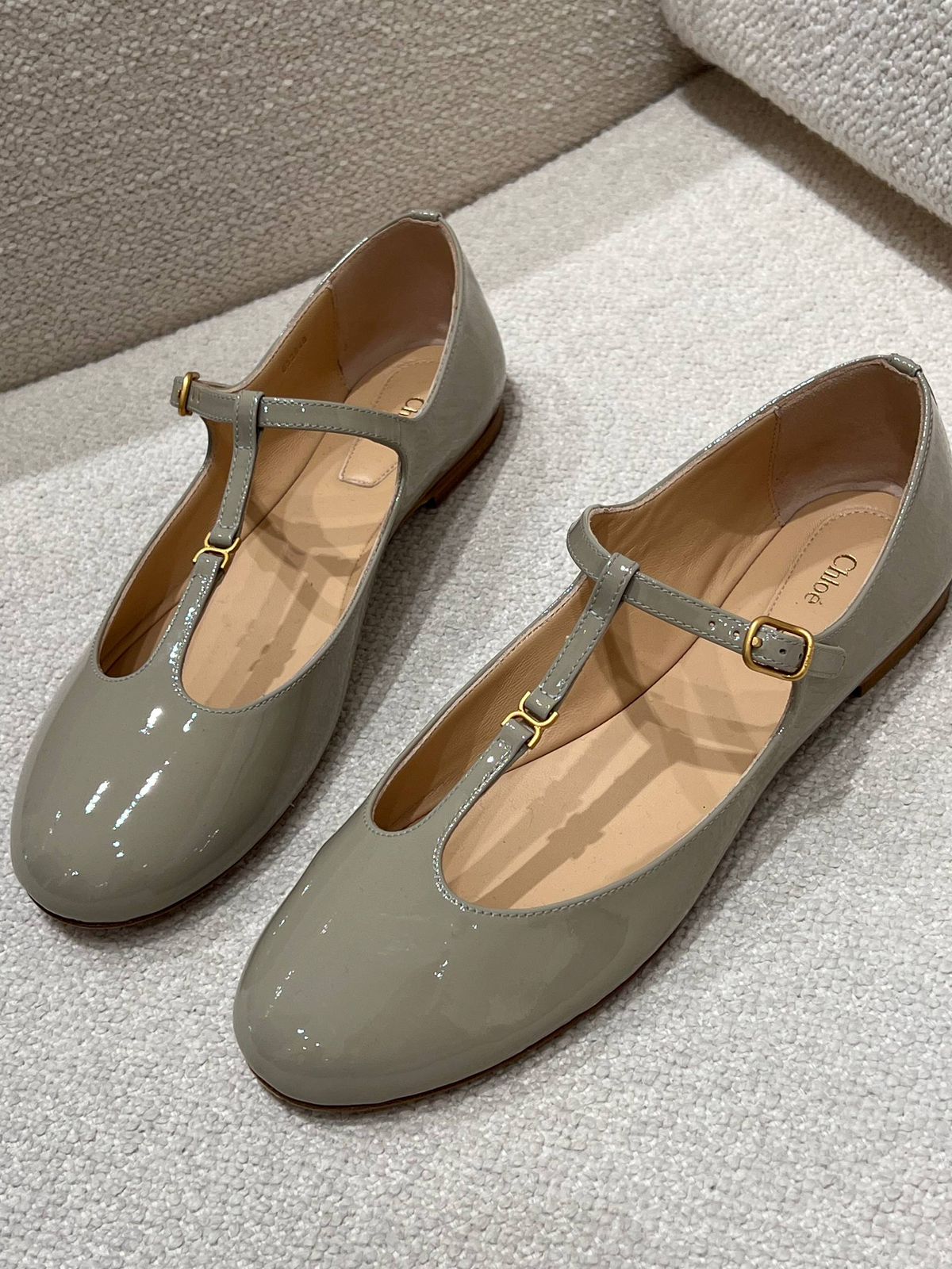 Chloé T-strap ballet flats