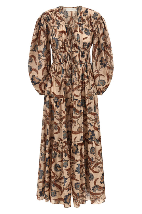 ZIMMERMANN 'Ascension Tie Billow Maxi' dress For Women 100% cotton