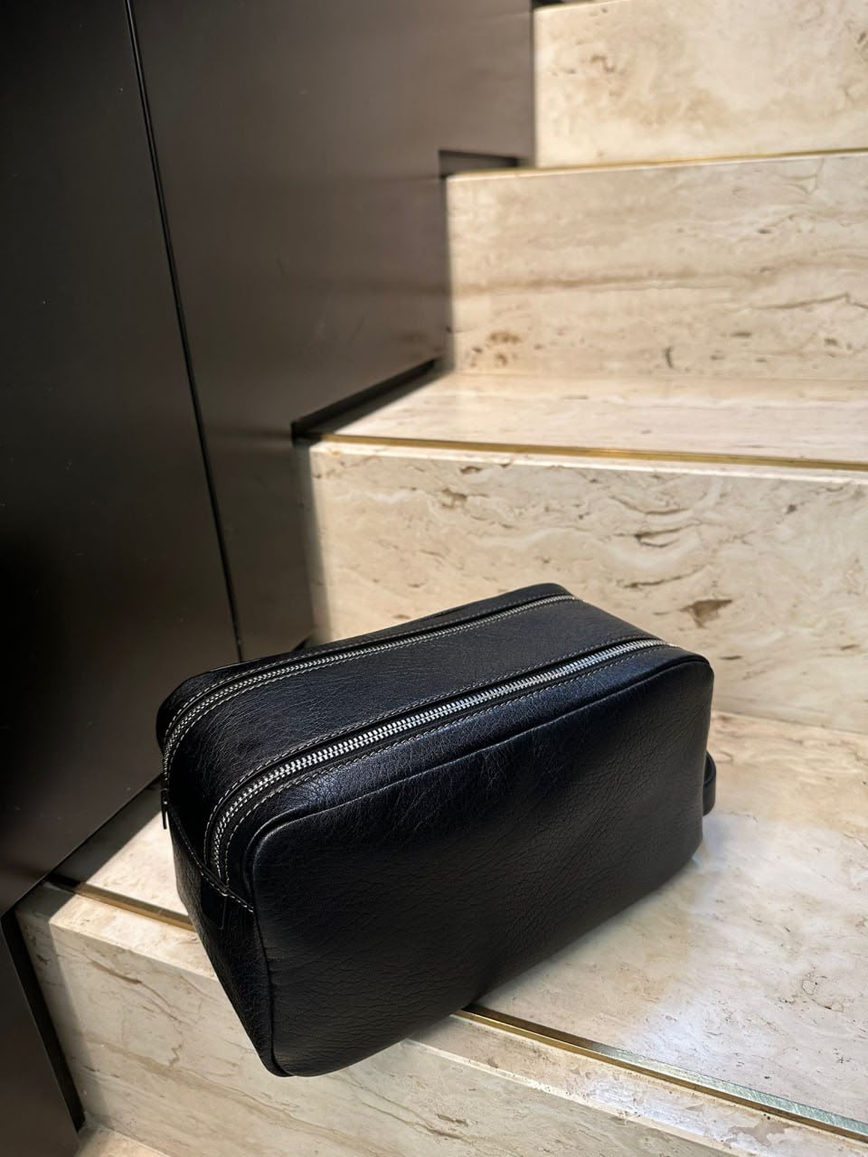 Leather Toiletry Bag