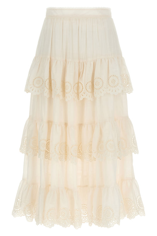 ZIMMERMANN 'Lucky' skirt For Women 100% cotton
