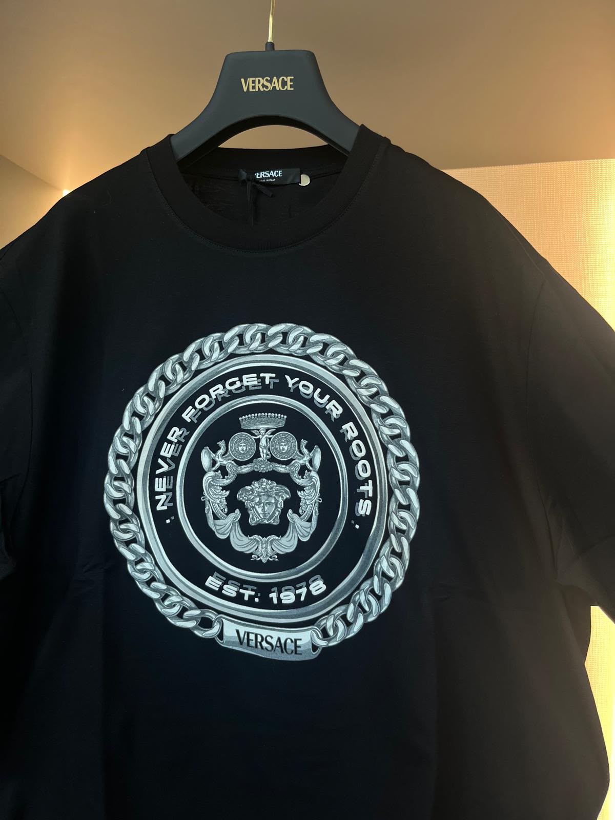 'Never Forget Your Roots' Medusa T-Shirt