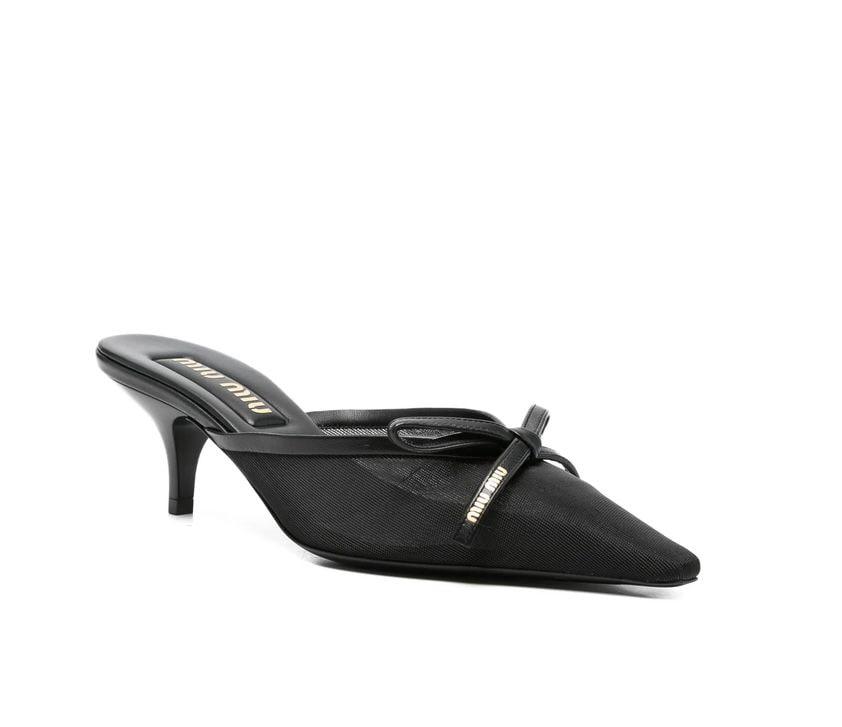 Mesh Mules with Bow