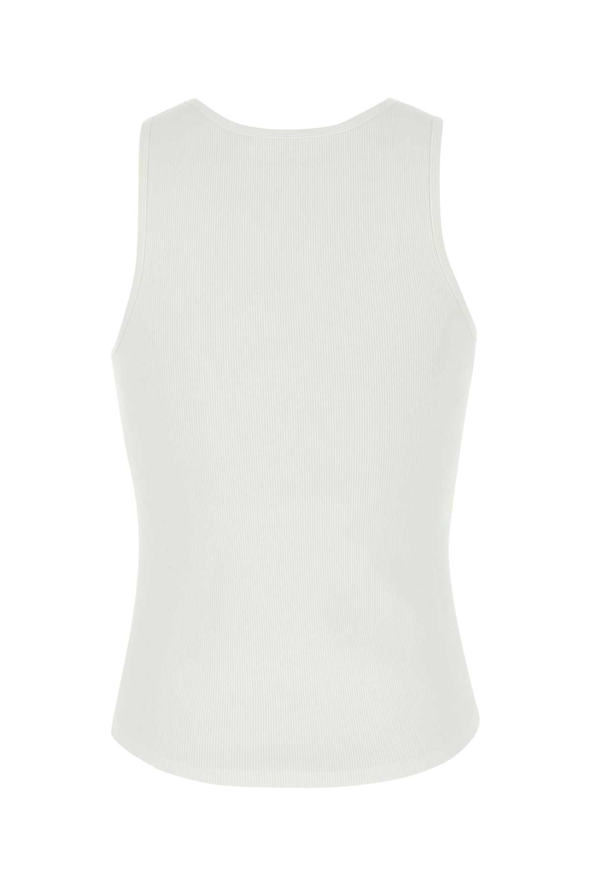 ZIMMERMANN ILLUMINATE EMBELLISHED TANK For Women Exterior: 95% Cotton 5% Elastane