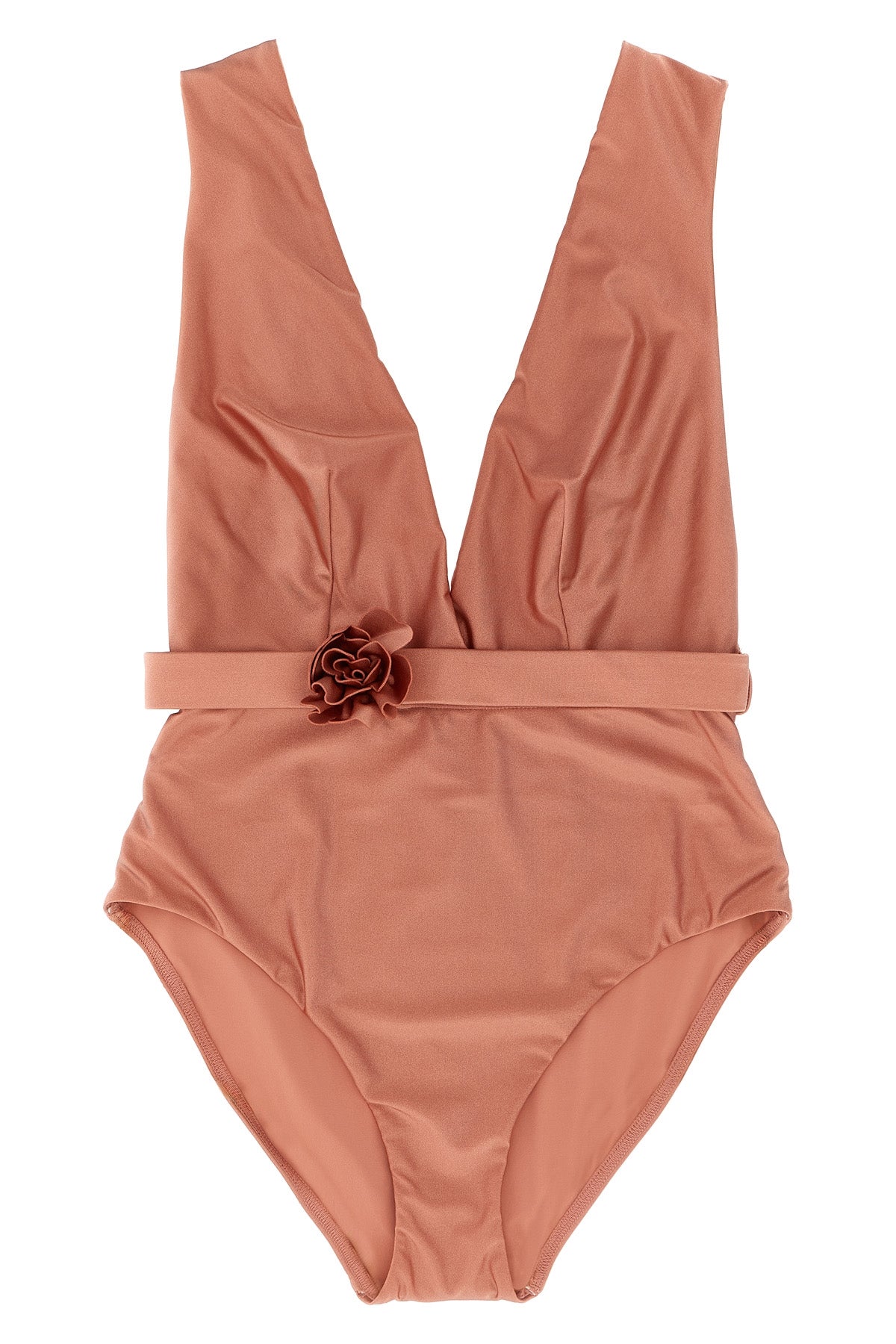ZIMMERMANN 'Lucky Plunge Flower' one-piece swimsuit For Women 80% polyamide, 20% elastane